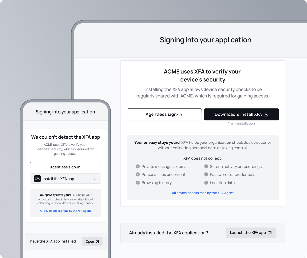 Fast company roll-out.